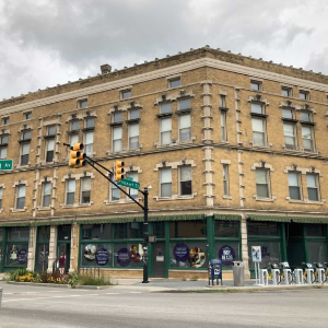 The Indy Reads building in the Fountain Square neighborhood of Indianapolis