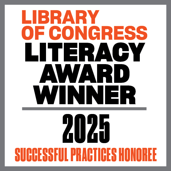 LOC Literacy Award Winner badge 2025
