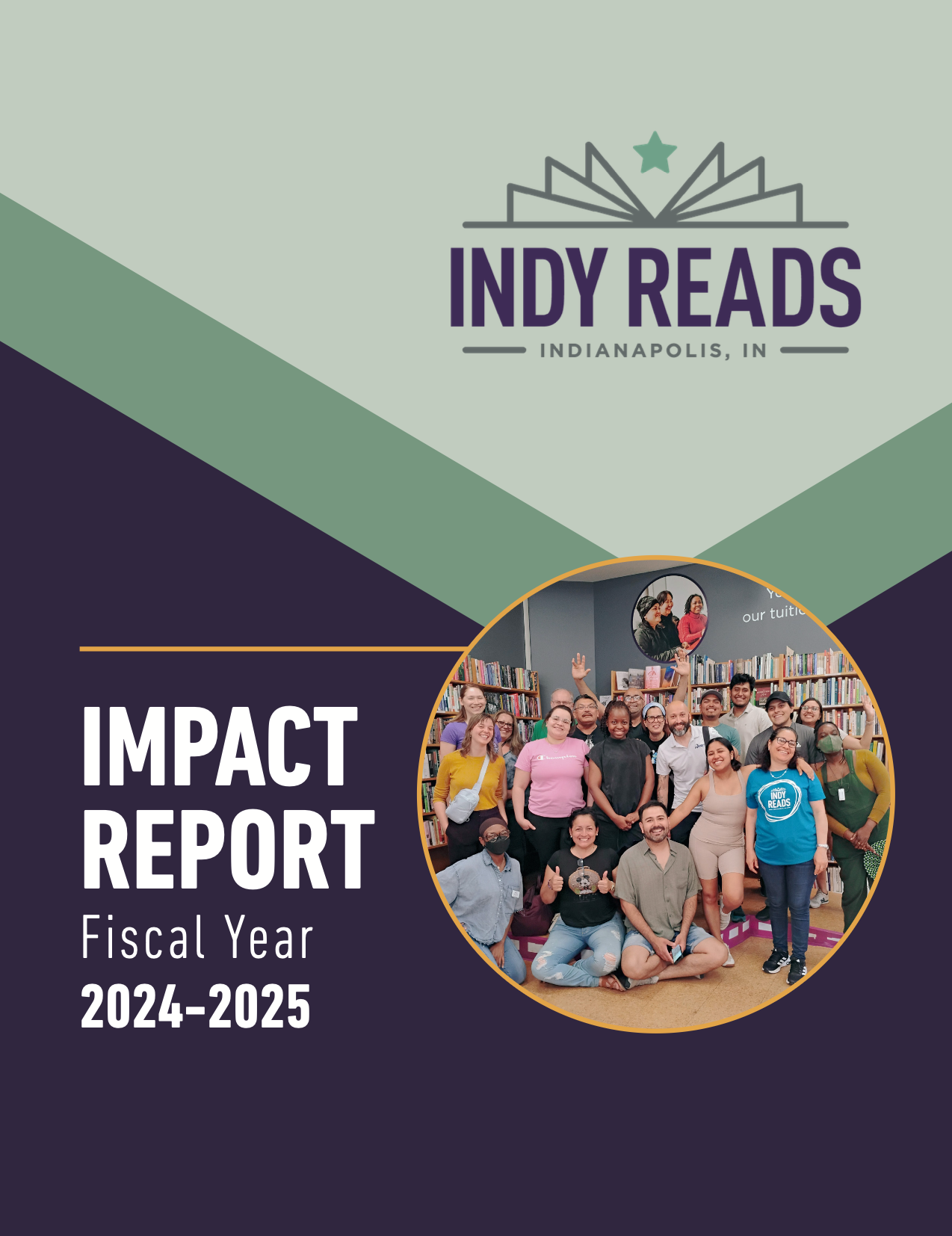 Impact Report Cover, FY 2024-2025